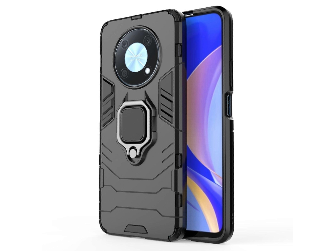 Para Huawei Nova Y90/enjoy 50 Pro Pc À Prova De Choque Capa Protetora De Tpu Com Suporte De Anel Magnético