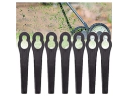 2026-lâminas De Plástico Para Cortador De Grama, 100 Unidades, 83 Mm, Compatíveis Com Bosch, Gtech, Qualcast, Peça De Reposição