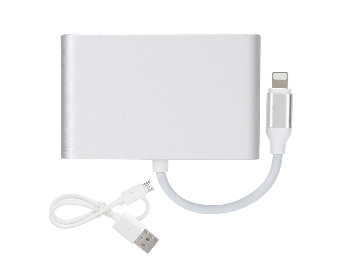 Adaptador Ios a Hdmi+vga+3.5mm Alumínio | S/MARCA