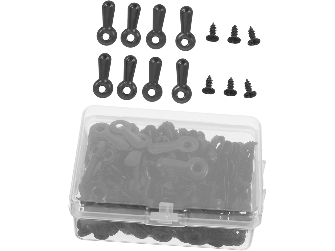 Amosfun Conjunto De 160 Peças Acessórios Para Molduras, Fechos Giratórios Com Botão E Clipes Para Pendurar Quadros Na
