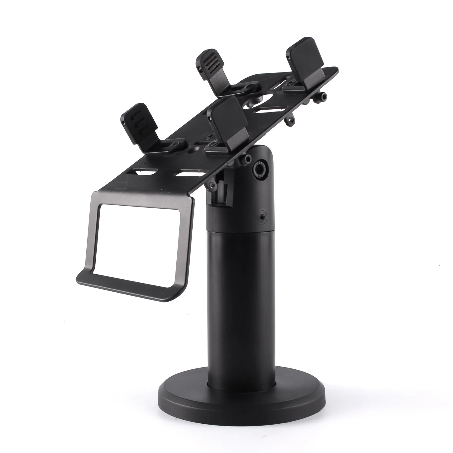Suporte Giratório para Tablet e Celular, Scanner, Preto AQUAFORGE
