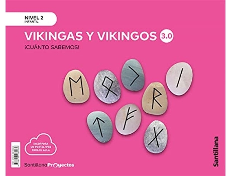 Livro Cuanto Sabemos Nivel 2 Los Vikingos 3.0 Da Editorial Santillana De Aavv (espanhol)