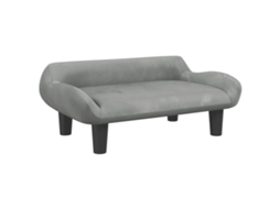 Kids Sofa, Kids Sofas Vidaxl Cinzeto Veludo (n/a)