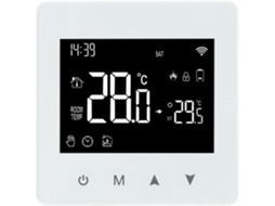 Termostato Wi-fi Semanal Com Iluminação De Fundo Para Casa Inteligente.