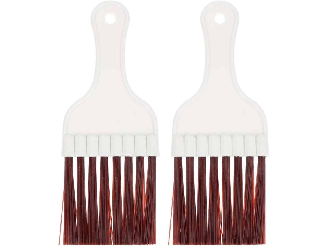 Escova De Limpeza Para Condensador Ar Condicionado, Estilo Verão, Fácil De Limpar, 2 Peças, Abs Para Ar Condicionado