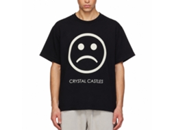 Crystal Castles Sad Face T-shirt Unisex Adults Size:xl