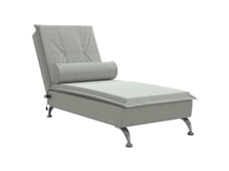 Massage Chaise Lounge, Massage Chaise Lounges Vidaxl Cinzeto Veludo