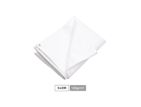 Toldo Branco 120g 5x8m Navelis