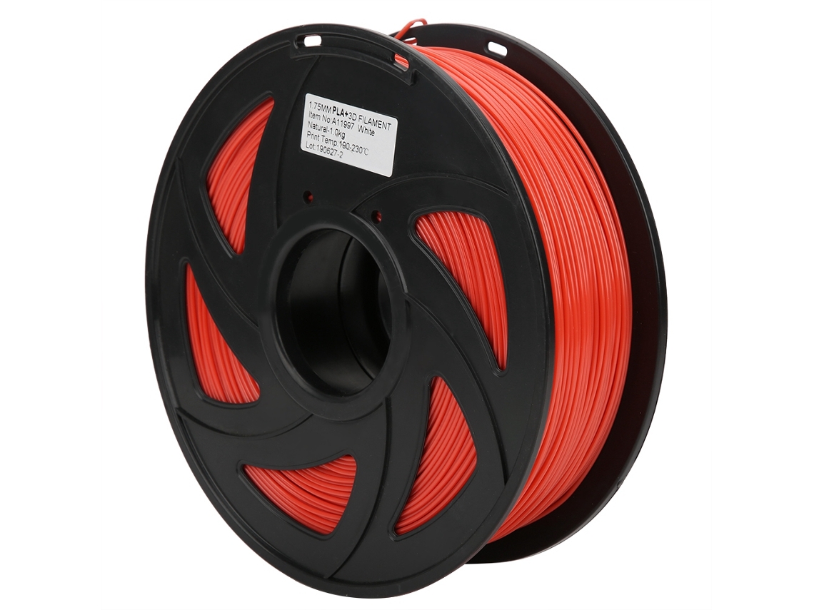 Filamento PLA 1.75mm 1kg Rose Red para Impressora 3d com Marca