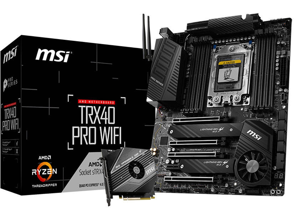Motherboard MSI TRX40 PRO WIFI (Socket sTRX4 - AMD TRX40 - ATX)