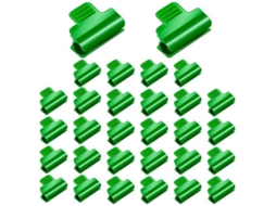 Tuinclips De 30 - 11 Mm - Kunststof - Durável - Antideslizante - Função De Fixação - Apropriado Para Zeildoek - Tuinclips