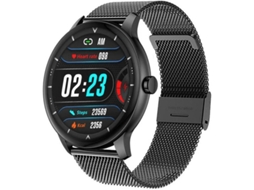 Relógio Esportivo Inteligente Z2 1.3 Toque Lcd Chamada Bt 10mm Ultra Fino Monitor De Saúde Exibição Personalizada Android Ios Yizhood (preto)