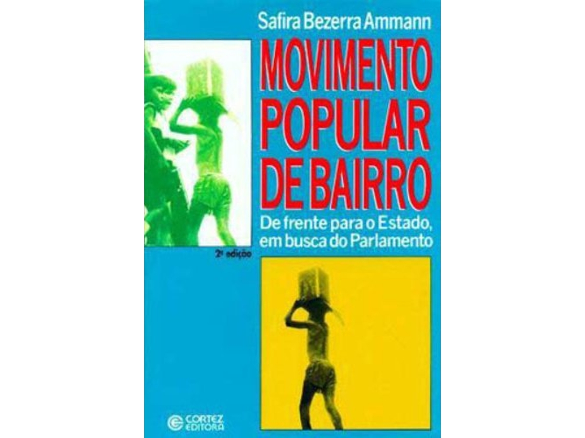 Livro Movimento Popular De Bairro de Safira Bezerra Ammann (Português)