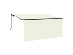 Sombra Retrátil Vidaxl Creme Tecido (300x200 Cm)