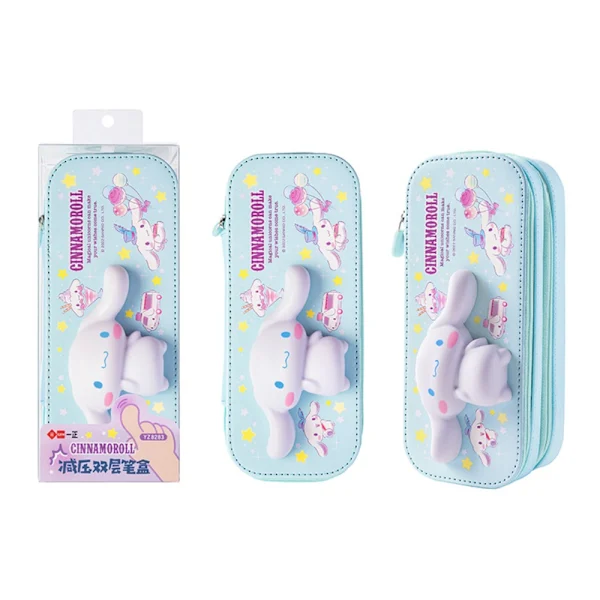 Estojo para Lápis, Camada Dupla AQUAFORGE