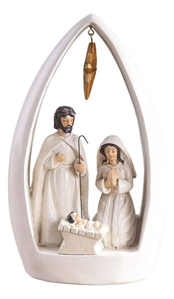 Figura De Presépio, Estátua De Mesa De Natal, Esculturavayotoy
