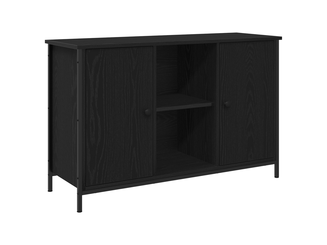 Conjunto 1 Conjunto De Móvel De Tv Vidaxl Preto Derivados De Madeira (101 X 35 X 65 Cm)
