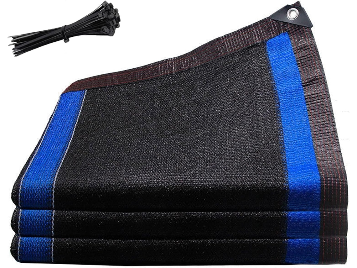 96% Uv Blocking Sun Shade Cloth, 7x8 Ft Outdoor Mesh Tarp With Grommets For Garden, Patio, Greenhouse Car Windshield