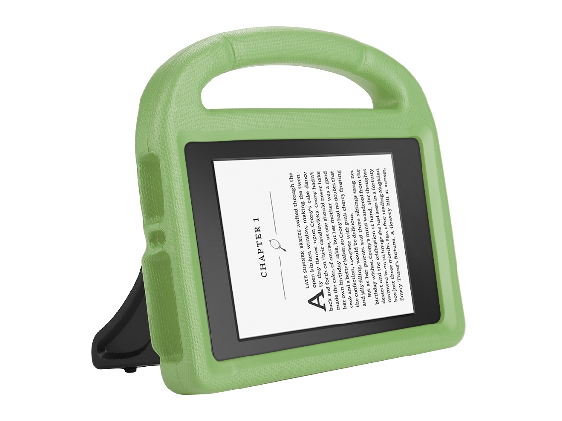 Capa Protetora Macia Anti-impacto Para Crianças Eva Para Amazon Kindle Fire 7 2017/2015 Verde