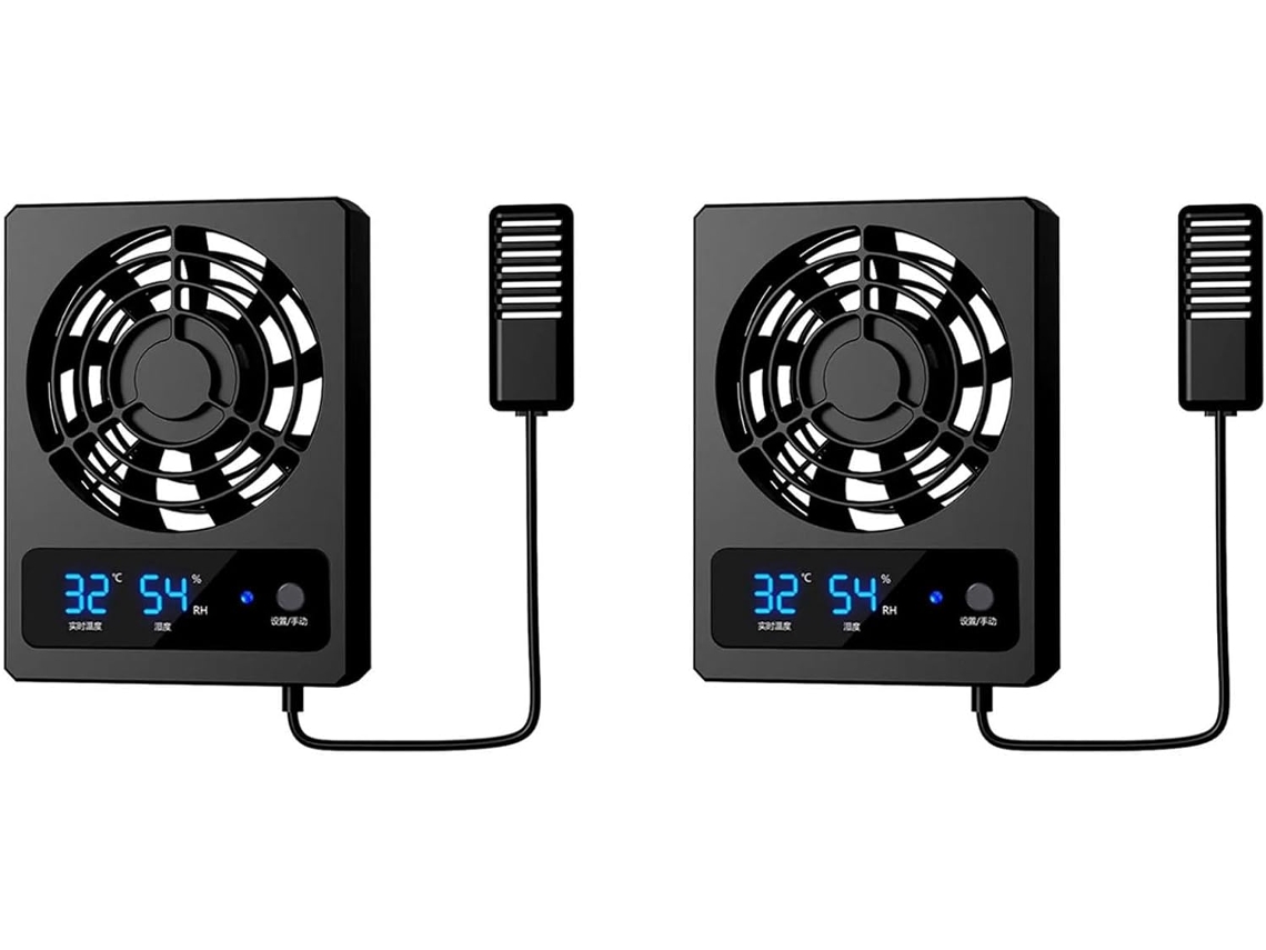 Tanque com 2 Ventiladores de Resfriamento Inteligentes e Display Led. SFUSHOS