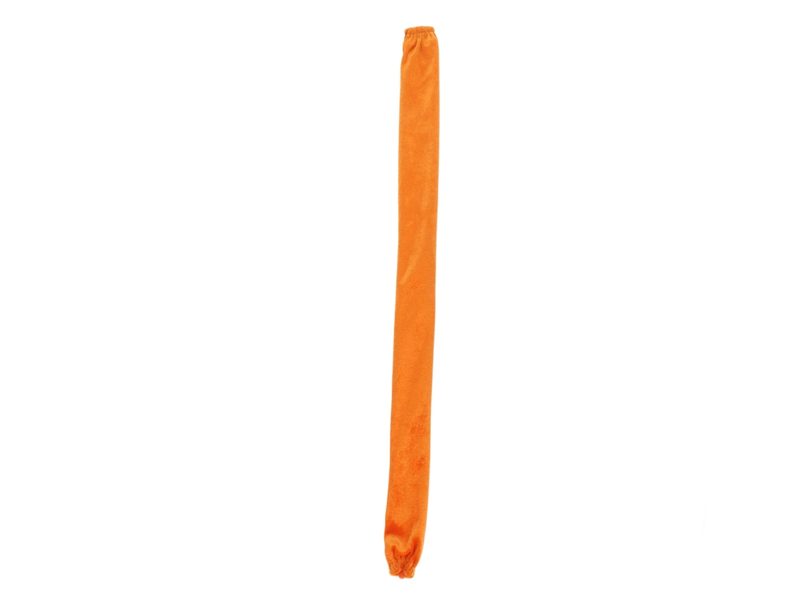 2026 cubre Cadena Antipolvo Tela Lana 60cm Largo 5cm Ancho Con Cremallera Naranja para Protección