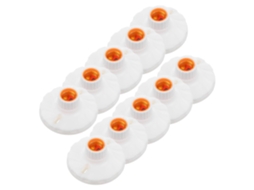 Conjunto de 10 Soquetes para Lâmpadas Pendentes com Base de Rosca Plana SFUSHOS