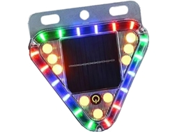 Luz Estroboscópica, Lâmpada De Flash Magnética, Sem Fio, Alimentada Por Energia Solar, Sinal À Prova D Água Para Carro