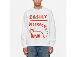 Rockinstone Easily Distracted Classic Sweatshirt Unique Designer Style