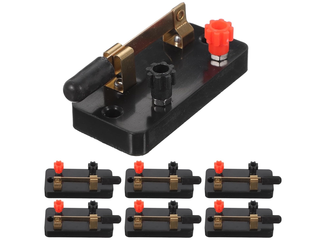 Pacote com 10 Microinterruptores Spst Unipolares com Conexão de Terminal de Parafuso para Diversas Aplicações. SFUSHOS