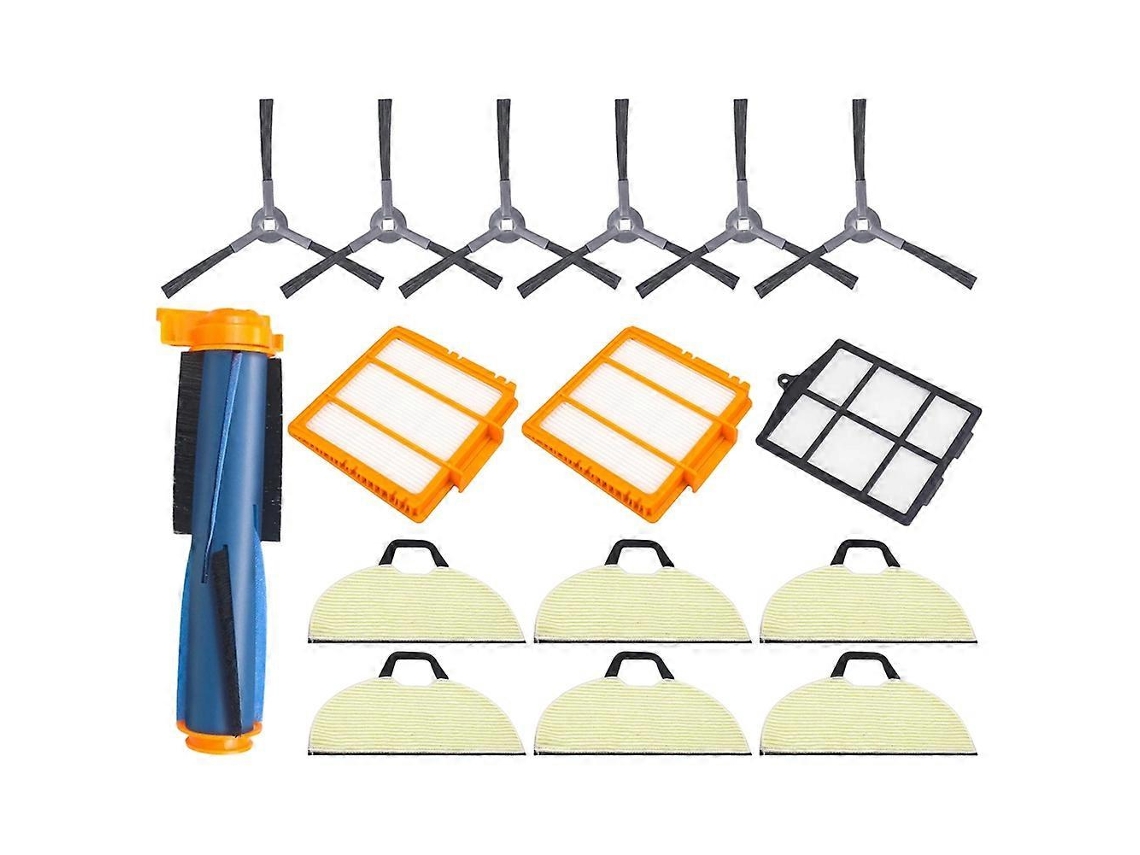 Peças De Reposição Compatíveis Com Os Aspiradores Robô 2 Em 1 Shark Rv2402wd, Rv2400ws, Rv2402wd, Rv2402 E Rv2400wxus Matrix.