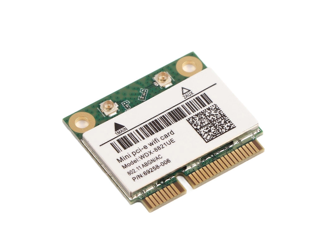 Placa De Rede Dual Band 2.4g/5ghz 433mbps Wifi Mini Pcie Aquaforge