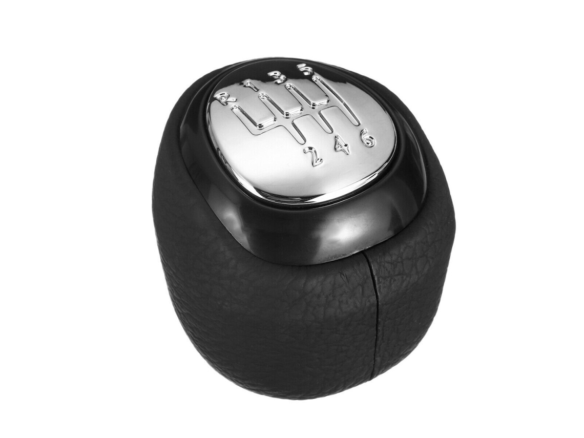 Manete de Mudanças de 6 Velocidades Manete de Mudanças em Pele para Saab 9 3 Ss 2003 2012 (estilo Automóvel)