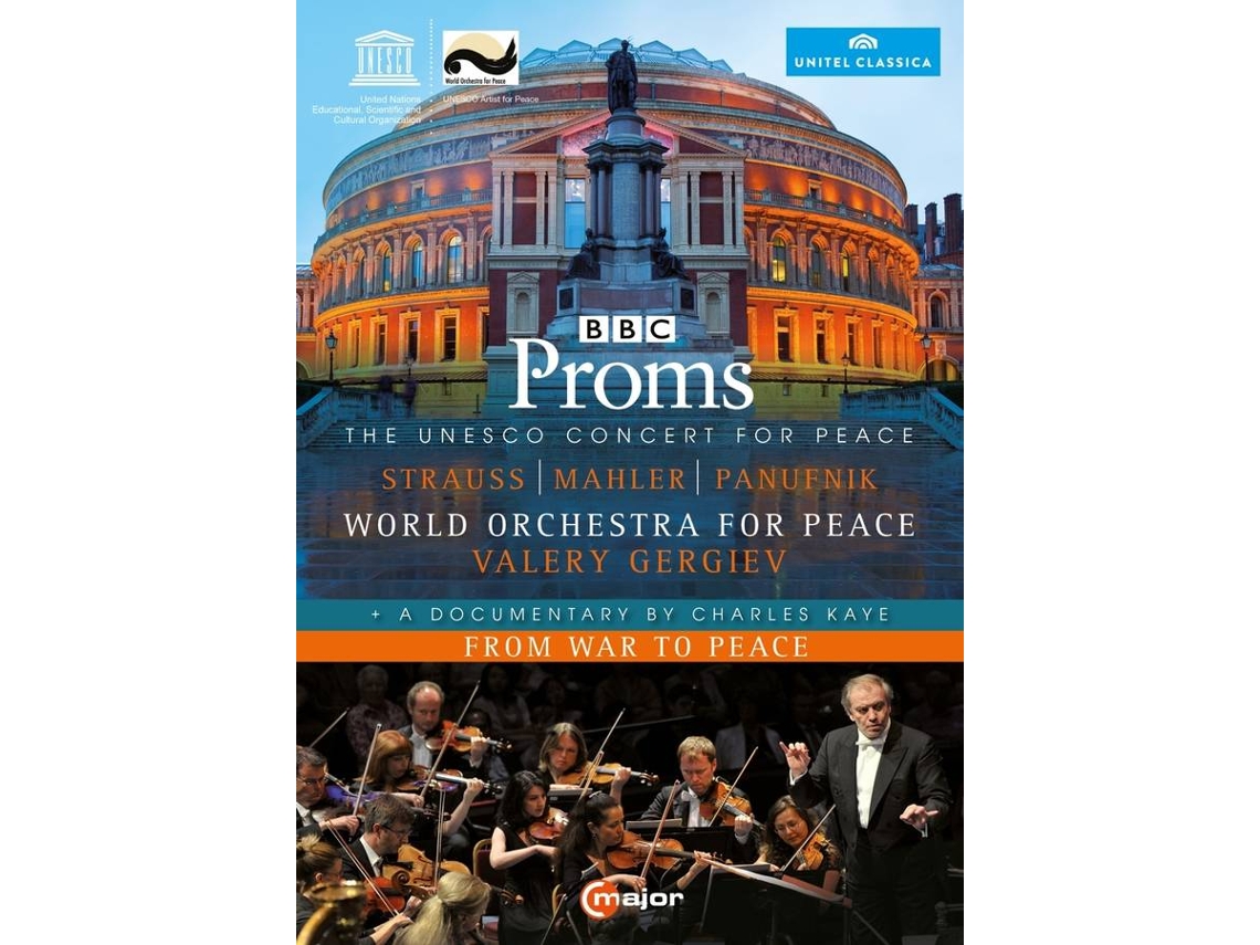 DVD-Video Album Gergiev/World Orchestra for Peace - Unesco Concert for Peace/From War to Peace (1CD)