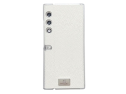 Capa De Celular Com Textura De Lichia E Borda Transparente Para Bolsa Honor V
