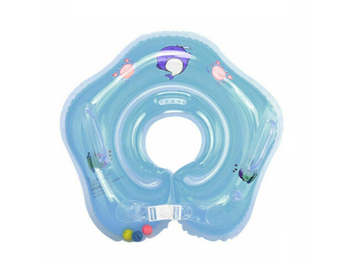 Boia Inflável Azul Para Bebês, Segurança Para Banho, Chuveiro E Piscina -aquaforge