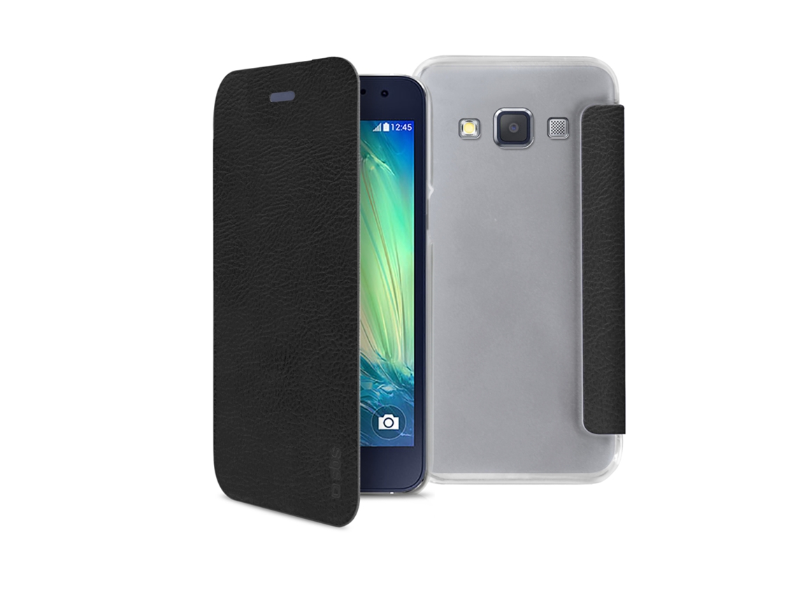 Capa Bookyoung p/ Samsung Galaxy A3 SBS Preta