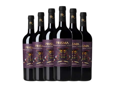 Vinho PACO MULERO Prisma Garnacha Tintorera Monastrell Almansa (0.75 L - 6 Unidades)