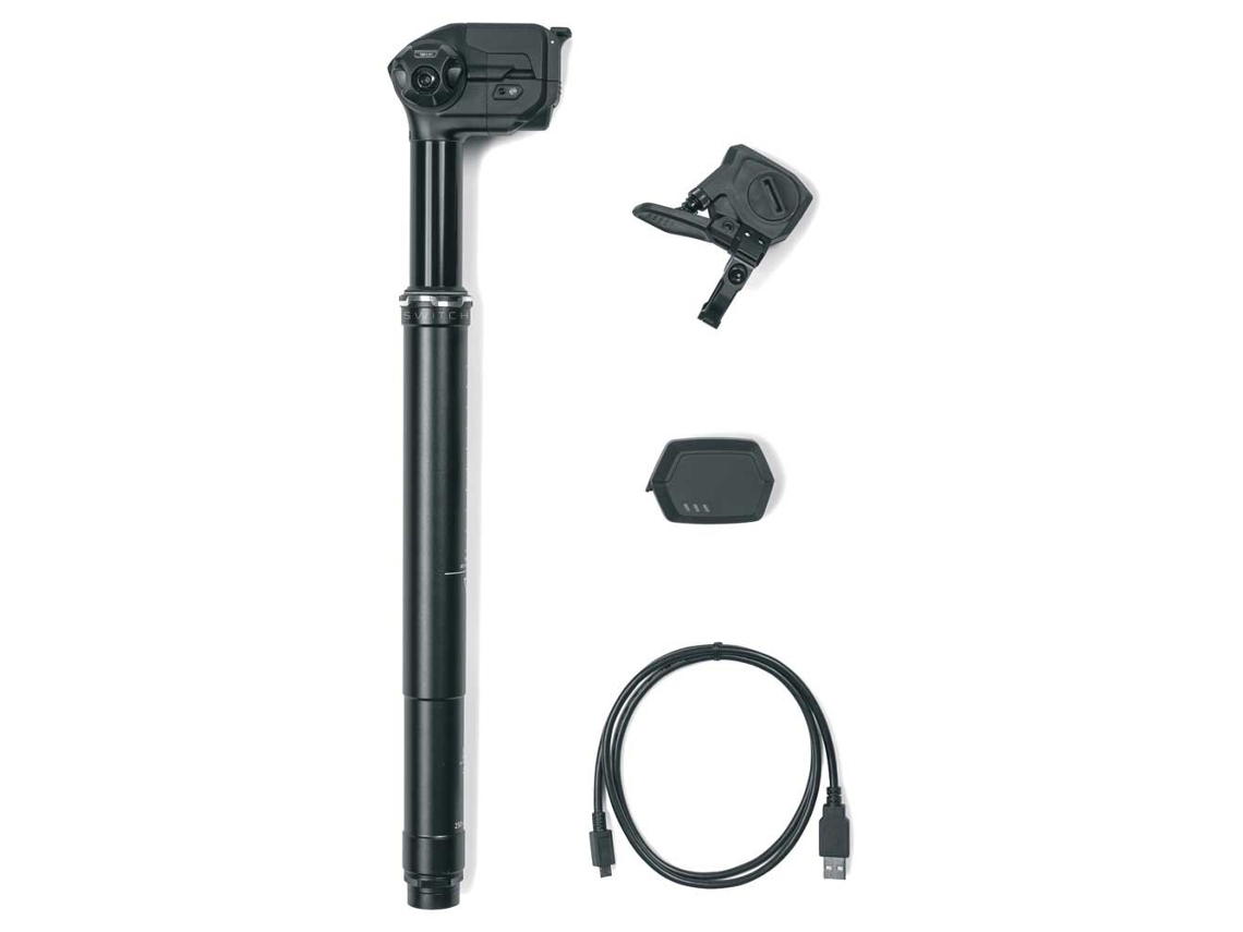 Espigão Selim Telescópico Wireless 150 Mm Prateado 295-445 Mm / 31.6 Mmswitch