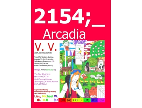 Livro 2154_arcadia De Michael W Lieu (inglês - Capa Dura)