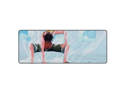 Mousepad De Borracha Antiderrapante E Impermeável Com Estampa De Anime, 90x40cm, Para Escritório Ou Jogos Brilvibera (cmp465)
