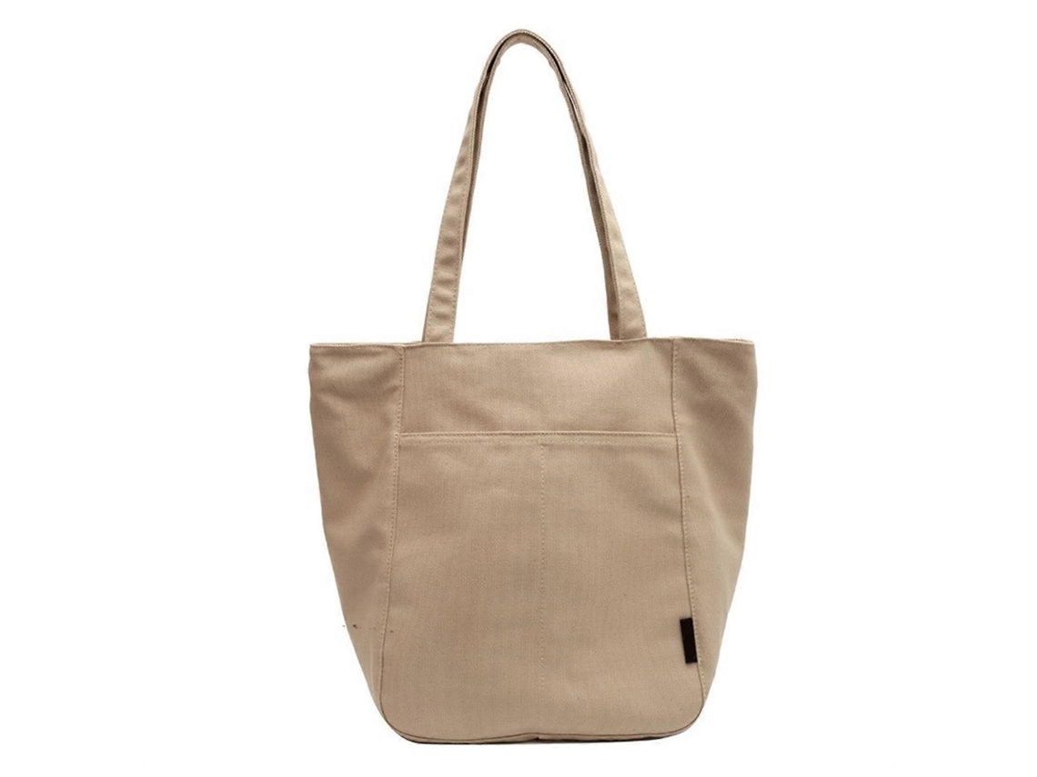 Sacola de Compras Reutilizável Lona, ​​sacola Ombro Casual, Bolsa Viagem, Tecido, Ombro, B Olsa Mão, Tipo Sa GOKOCO