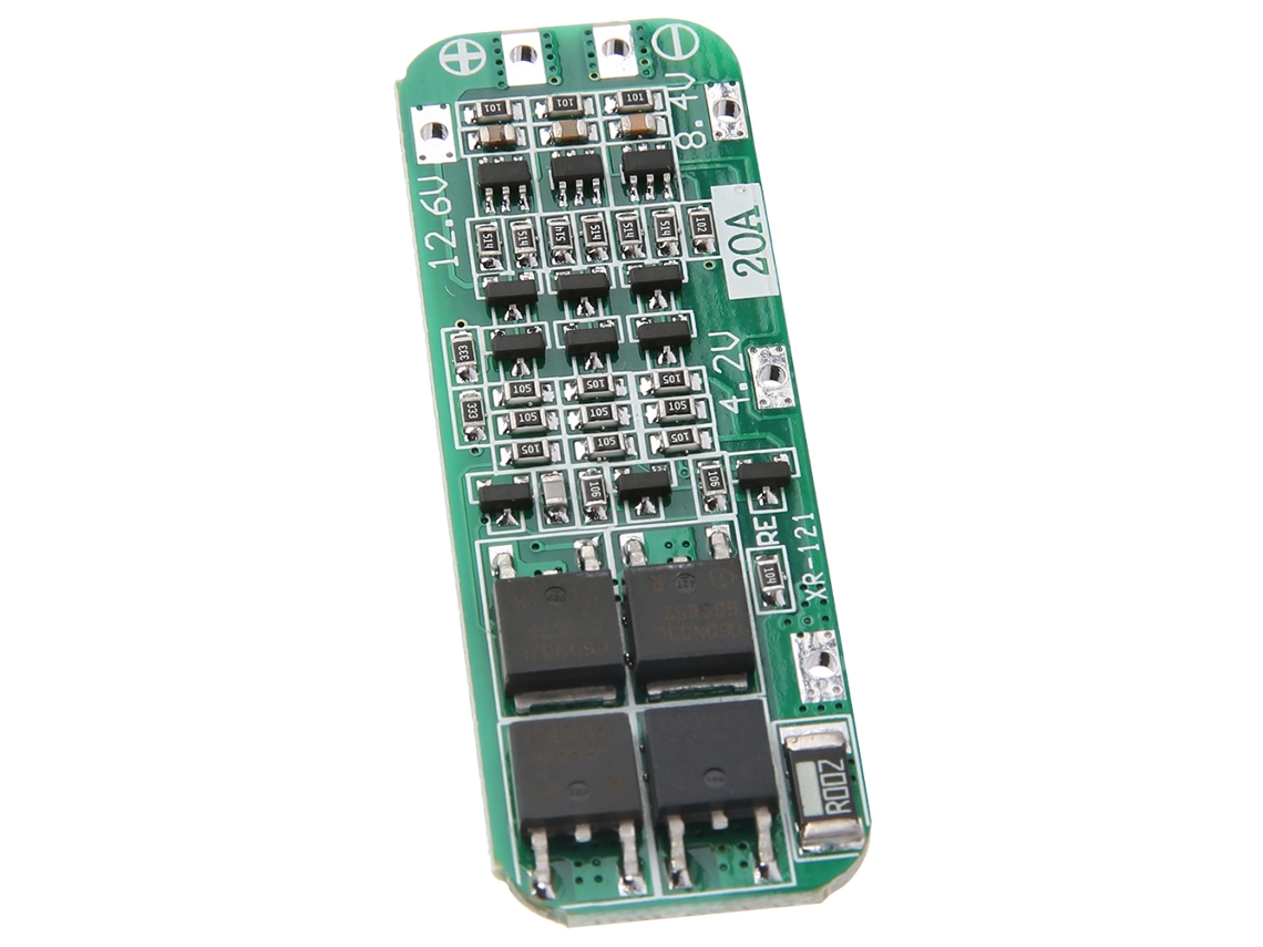 Laxiscreed Placa De Proteção De Bateria De Lítio 18650 Com Recuperação Automática
