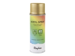 Spray Acrílico, Ouro Brilhante, Caixa De 200ml