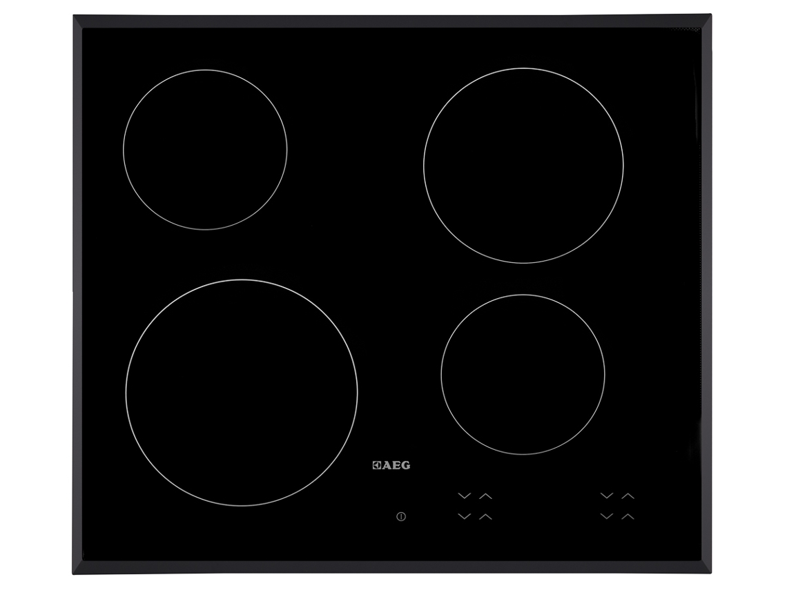 Placa de Vitrocerâmica AEG HK624000FB (Elétrica - 59 cm - Preto)