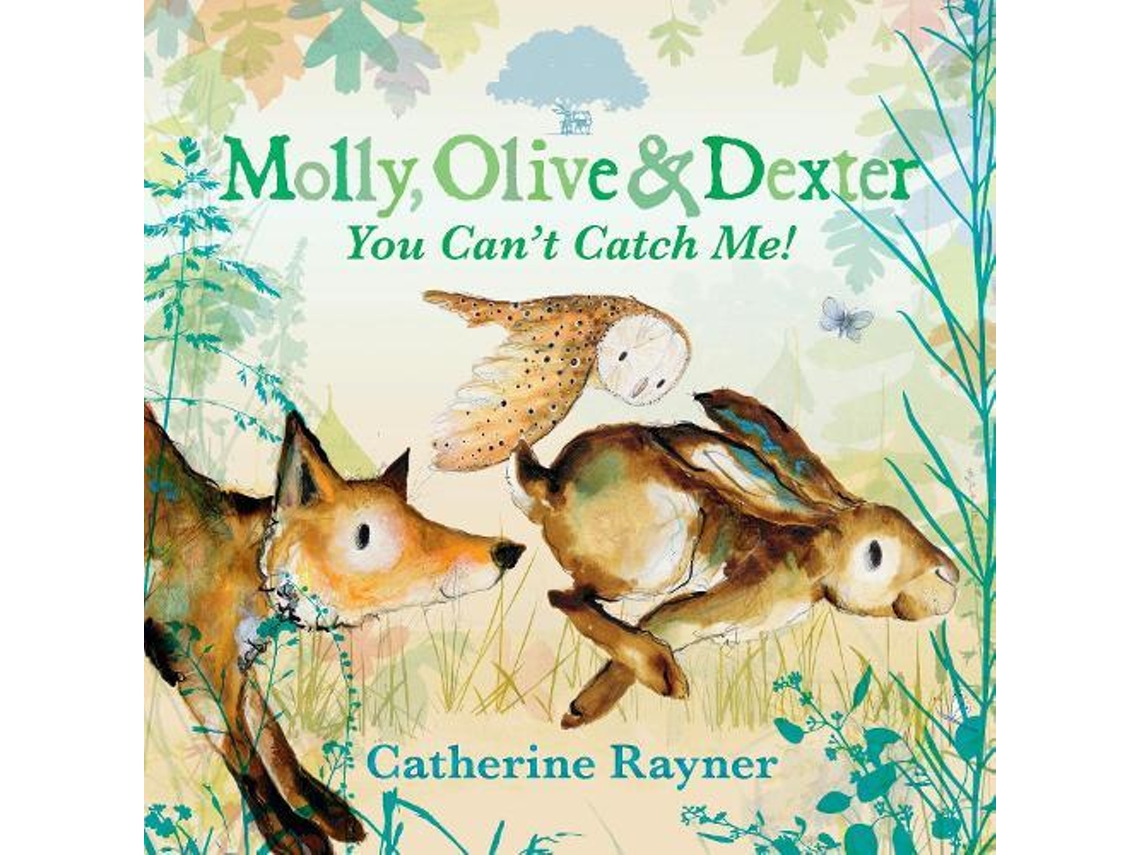 Livro Molly, Olive And Dexter You Cant Catch Me! De Catherine Rayner (inglês)