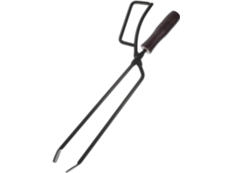 Pinça Para Churrasco Ao Ar Livre, Pinça Longa Com Cabo De Madeira, Utensílio Prático Para Churrascos
