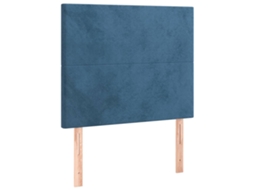 Headboard, Headboards Vidaxl Azul Veludo (90 Cm)