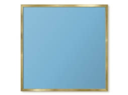 Magnetic Board Pastel Navy Blue For The Living Room Espelharte (50x50 Cm)