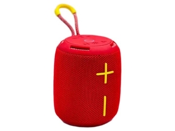 Coluna Bluetooth Booms350 - Vermelho