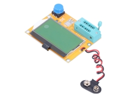 Laxiscreed Testador De Transistores Com Display Lcd Retroiluminado E Deteção De Capacitância